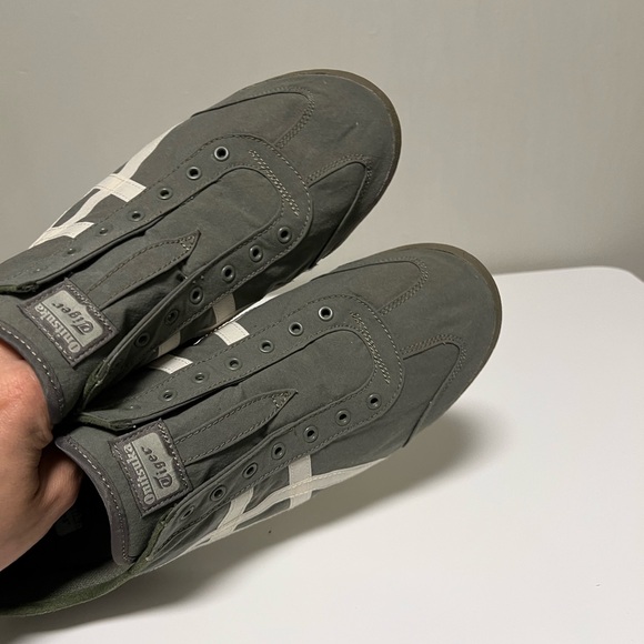 Onitsuka Tiger MEXICO 66 SLIP-ON 1183B603 301 MANTLE GREEN BIRCH US 12 EU 46.5 - Picture 11 of 14